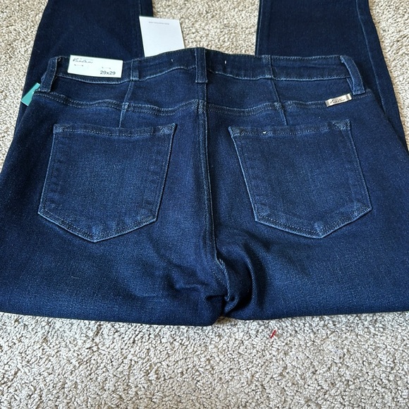Kancan Mid Rise Skinny Jeans Dark Wash size 29x29 NWT - Picture 5 of 5
